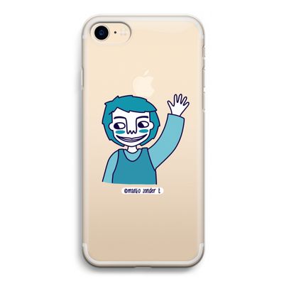 Zwaai: iPhone 7 Transparant Hoesje