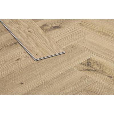 Leen Bakker - Vloer Klik Visgraat - Oak Naturel - 1,28 M2 - PVC - Bruin