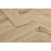 Leen Bakker - Vloer Klik Visgraat - Oak Naturel - 1,28 M2 - PVC - Bruin