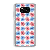 Klaproosjes: Xiaomi Poco X3 NFC Transparant Hoesje