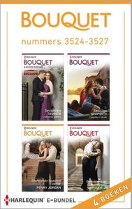 Bouquet e-bundel nummers 3524-3527 (4-in-1) - Lynn Raye Harris, Chantelle Shaw, Penny Jordan, Christina Hollis - ebook