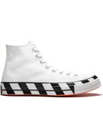 Converse x Off-White baskets montantes Chuck 70 - Blanc