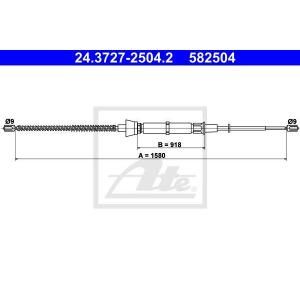 Ate Handremkabel 24.3727-2504.2