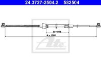 Ate Handremkabel 24.3727-2504.2