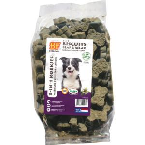 BF Petfood 3 in 1 Biscuits hondenkoekjes blaf & relax 500 g