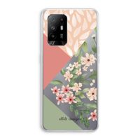 Sweet heaven geometrics: Oppo A95 5G Transparant Hoesje