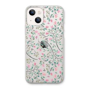 Sierlijke bloemen: iPhone 13 Transparant Hoesje