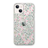 Sierlijke bloemen: iPhone 13 Transparant Hoesje