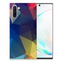 Samsung Galaxy Note 10 | TPU Hoesje | Polygon Dark