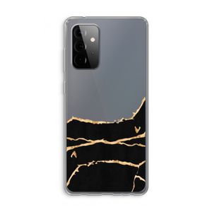Gouden marmer: Samsung Galaxy A72 Transparant Hoesje