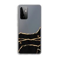 Gouden marmer: Samsung Galaxy A72 Transparant Hoesje
