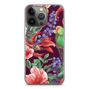 Papegaaien: iPhone 13 Pro Transparant Hoesje