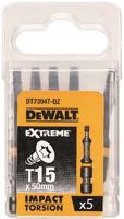 DeWalt Accessoires impact torsion 50mm torx t15 - dt7394t-qz