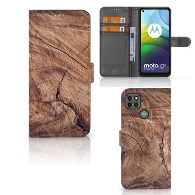 Motorola Moto G9 Power | Book Style Case | Tree Trunk