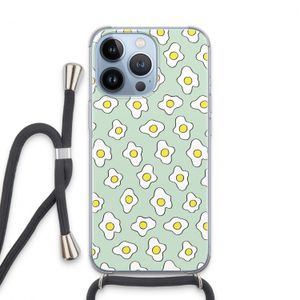 Spiegeleitjes: iPhone 13 Pro Transparant Hoesje met koord