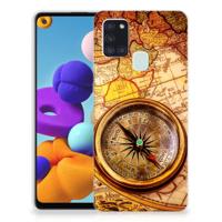Samsung Galaxy A21s | Silliconen Back Cover | Kompas