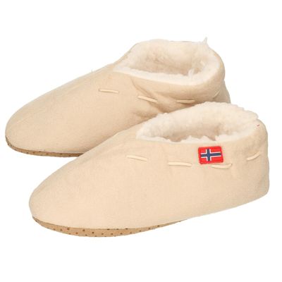 Antonio World Fashion - Spaanse sloffen/pantoffels beige - dames