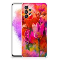 Hoesje maken Samsung Galaxy A73 5G Tulips