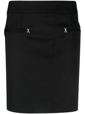 Genny chemise à ornements en cristal - Noir