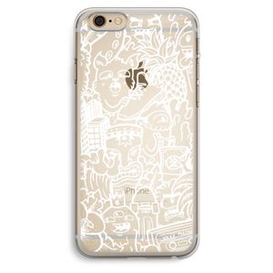 Vexx Mixtape #2: iPhone 6 Plus / 6S Plus Transparant Hoesje