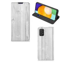 Samsung Galaxy A03s Book | Wallet Case | White Wood