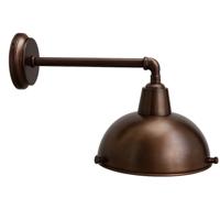 Muurlamp Parklane Antiek Donker Koper