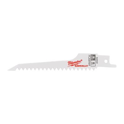Milwaukee Zaagblad | Speciale toepassing | Gipsplaat | 125mm x 6 Tpi | 5 stuks - 48475052