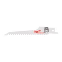 Milwaukee Zaagblad | Speciale toepassing | Gipsplaat | 125mm x 6 Tpi | 5 stuks - 48475052 Milwaukee Zaagblad | Speciale toepassing | Gipsplaat | 125mm x 6 Tpi | 5 stuks - 48475052