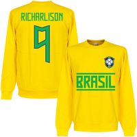 Brazilië Richarlison 9 Team Sweater - thumbnail