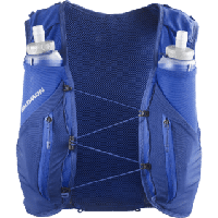 Salomon Adv skin 12 with flasks - BLAUW - Unisex