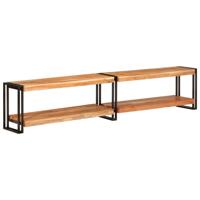 Tv-meubel 200x30x40 cm massief acaciahout