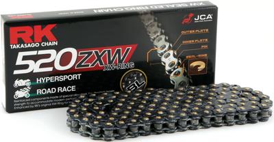 RK Chains 520 zxw 104 n black scale open