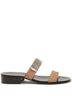 Giuseppe Zanotti sandales Ignazio - Marron