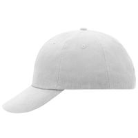 Witte baseballcap voor volwassenen   -