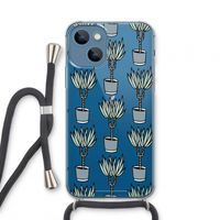 Boompje: iPhone 13 mini Transparant Hoesje met koord