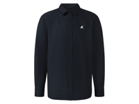 Heren overhemd (Marineblauw, M) Heren overhemd (Marineblauw, M)