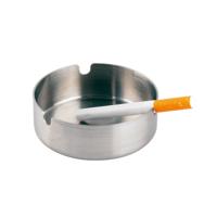 Asbak Polyflame Zilverkleurig Klassiek Roestvrij staal metaal Ø 8 cm