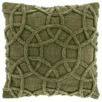 Unique Living kussen everon winter green 45 x 45 cm | 6 stuks