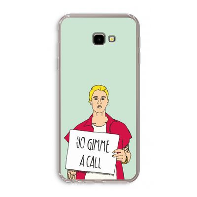 Gimme a call: Samsung Galaxy J4 Plus Transparant Hoesje