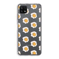Bacon to my eggs #1: Samsung Galaxy A22 5G Transparant Hoesje Bacon to my eggs #1: Samsung Galaxy A22 5G Transparant Hoesje