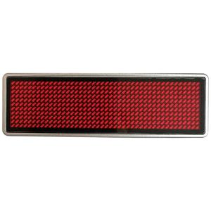 Shenzhen LeSun LED-naamplaatje Rood 44 x 11 Pixel (b x h x d) 93 x 30 x 6 mm 125906