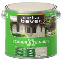 Cetabever Schuur en Tuinhuis Beits Dekkend Zijdeglans - Steengrijs - 2,5 liter - thumbnail