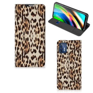 Motorola Moto G9 Plus Hoesje maken Leopard