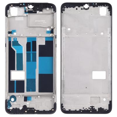 Front behuizing LCD frame bezel plaat voor OPPO F9/A7X (zwart)