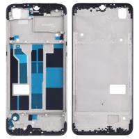 Front behuizing LCD frame bezel plaat voor OPPO F9/A7X (zwart)