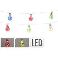 Basic Led feestverlichting 10 lampjes multicolor