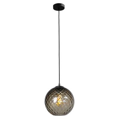 Masterlight Zwarte glazen hanglampBaloton Ø 30cm - 2340-05-05-30