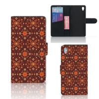 Sony Xperia Z3 | Telefoon Hoesje | Batik Brown