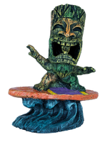Superfish Deco Tiki Surfer Aquariumornament - Milieuvriendelijk, Handgeschilderd Decor