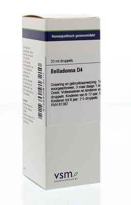 VSM Belladonna D4 (20 ml)
